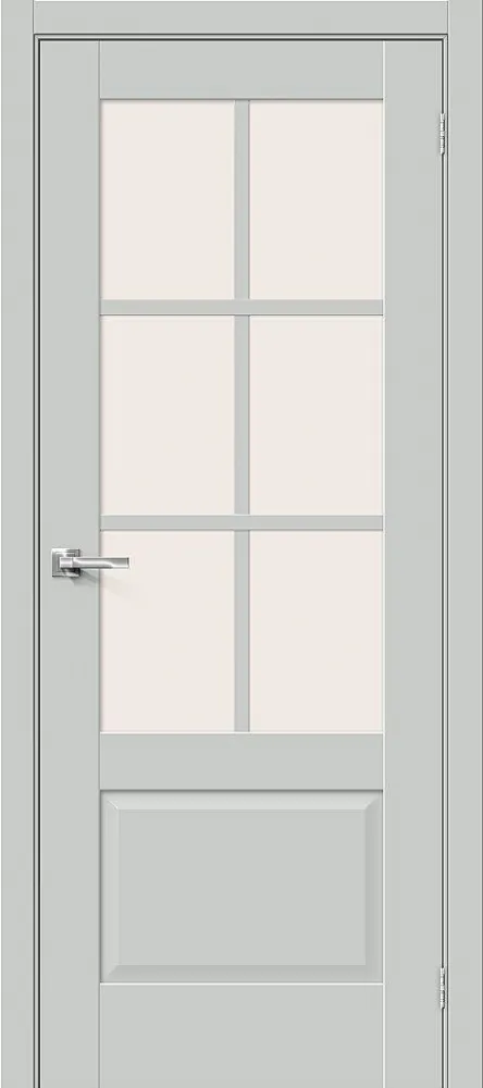 Фото Межкомнатная дверь Прима-13.0.1 Grey Silkwood BR5961
